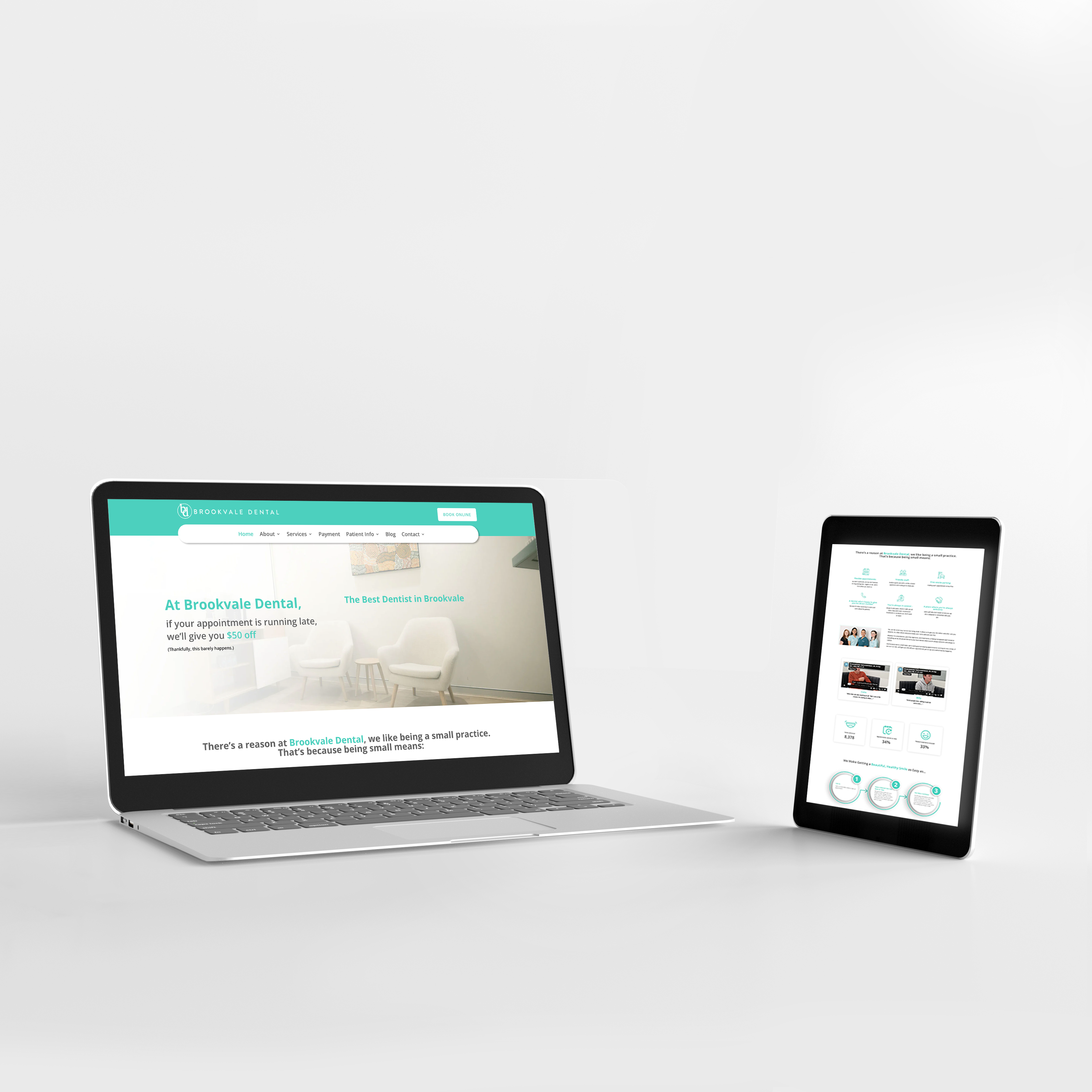 Brookvale Dental Website Design